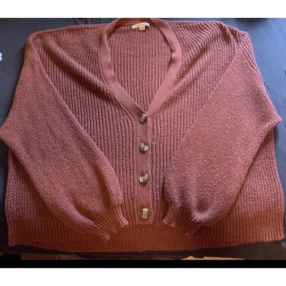 AMERICAN EAGLE BUTTON UP SWEATER - Picture 1 of 1
